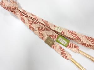 未使用品　正絹　手組帯締め